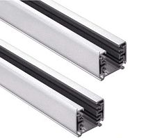 Шинопровод осветительный однофазный тип К Volpe UBX-Q122 GS1 WHITE 3м  картинка 